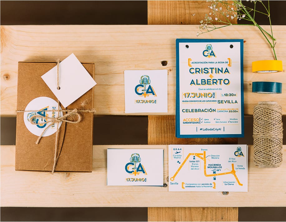 Portfolio - Boda Cristina y Alberto - Packaging
